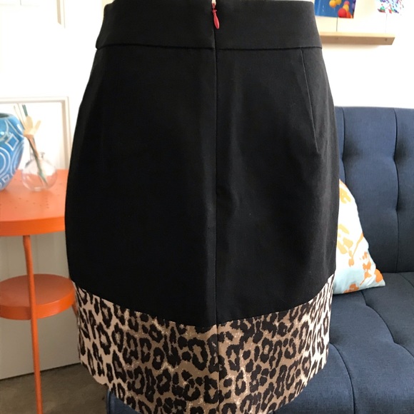 Leopard mini skirt size 0 - Picture 2 of 3